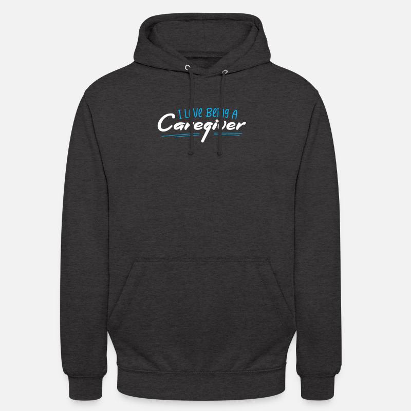 Soignant Infirmier soignant - Sweat-shirt à capuche unisexe - charbon