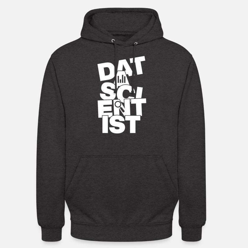 Profession Work - Data Scientist - Unisex Hoodie - charcoal grey
