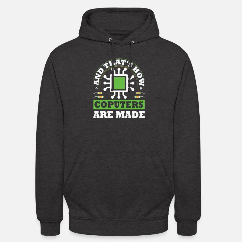 Programmierer, Informatik, Coder Software Unisex Hoodie