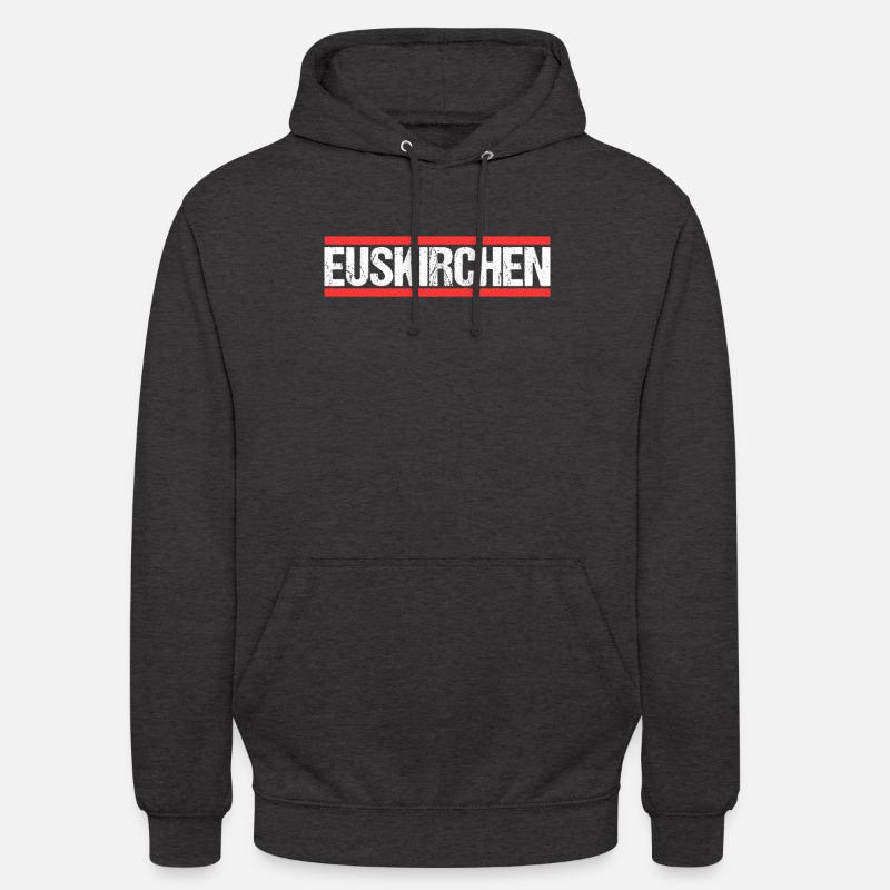 Euskirchenerin Euskirchener Euskirchen - Sweat-shirt à capuche unisexe - charbon