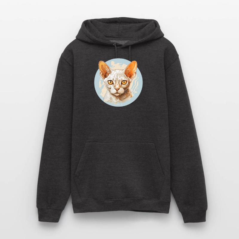 Devon Rex Kätzchen Devon Rex Katze Unisex Hoodie