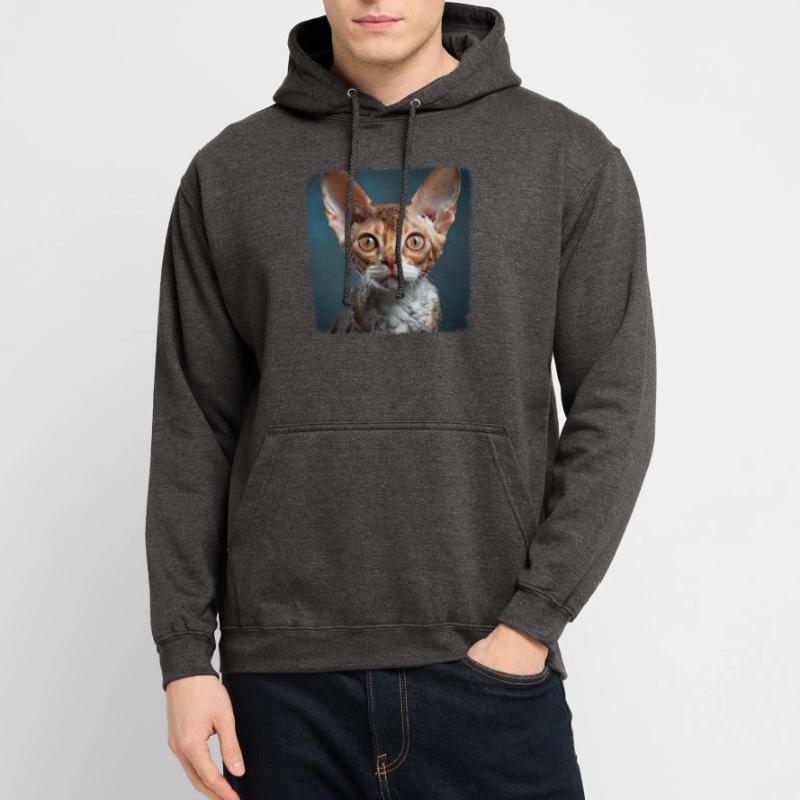 Devon Rex Kitten Devon Rex Cat Unisex Hoodie
