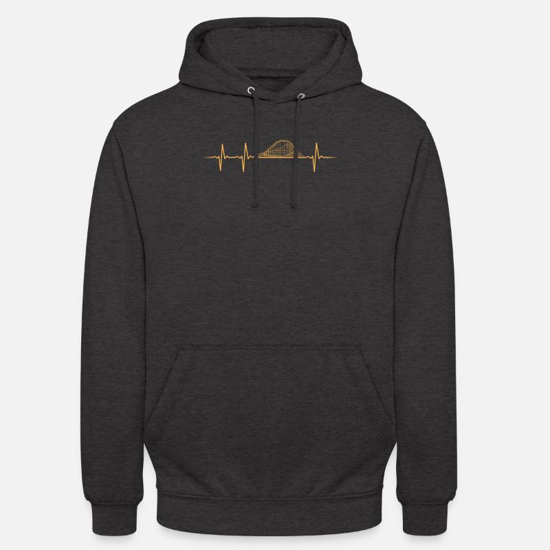 forecast Roller Coaster rollercoaster - Unisex Hoodie - Anthrazit