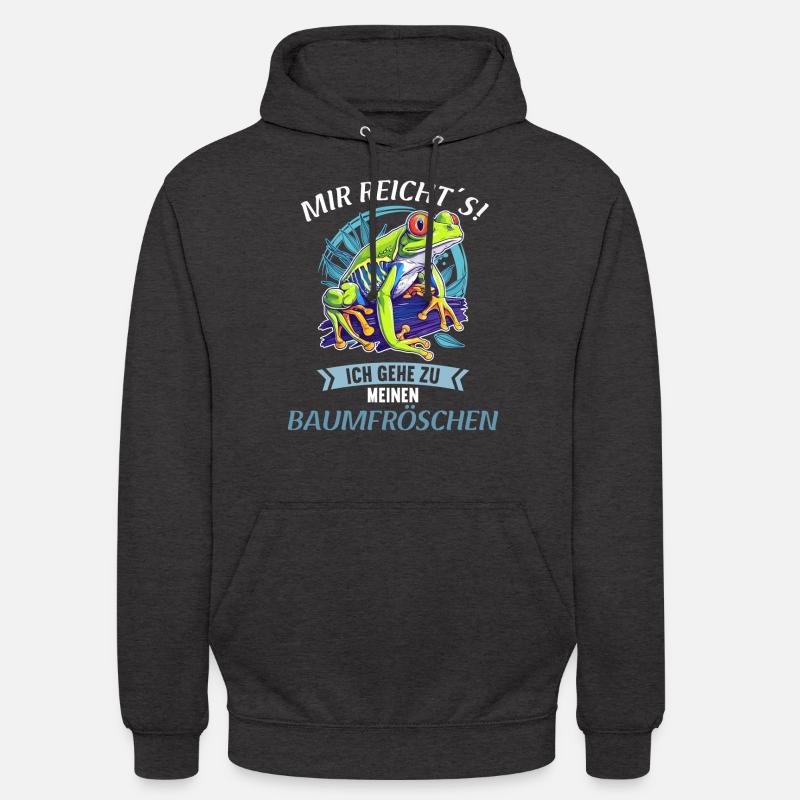 Tree Frog Baumfrösche Baumfrosch - Unisex Hoodie - Anthrazit