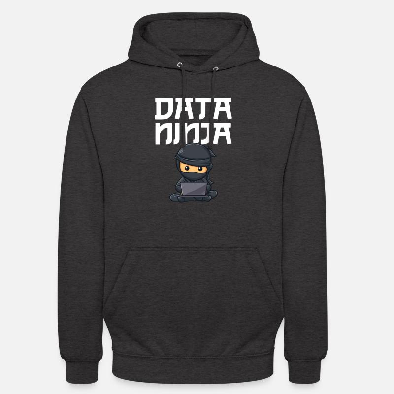Data ninja data scientist - Unisex Hoodie - Anthrazit