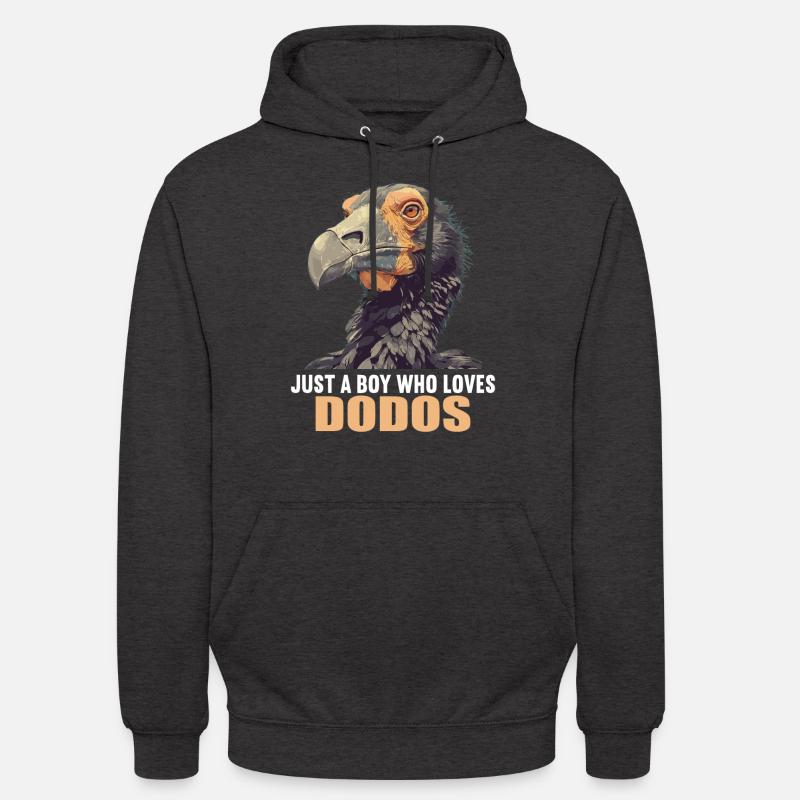 Dodos Dodo - Sweat-shirt à capuche unisexe - charbon