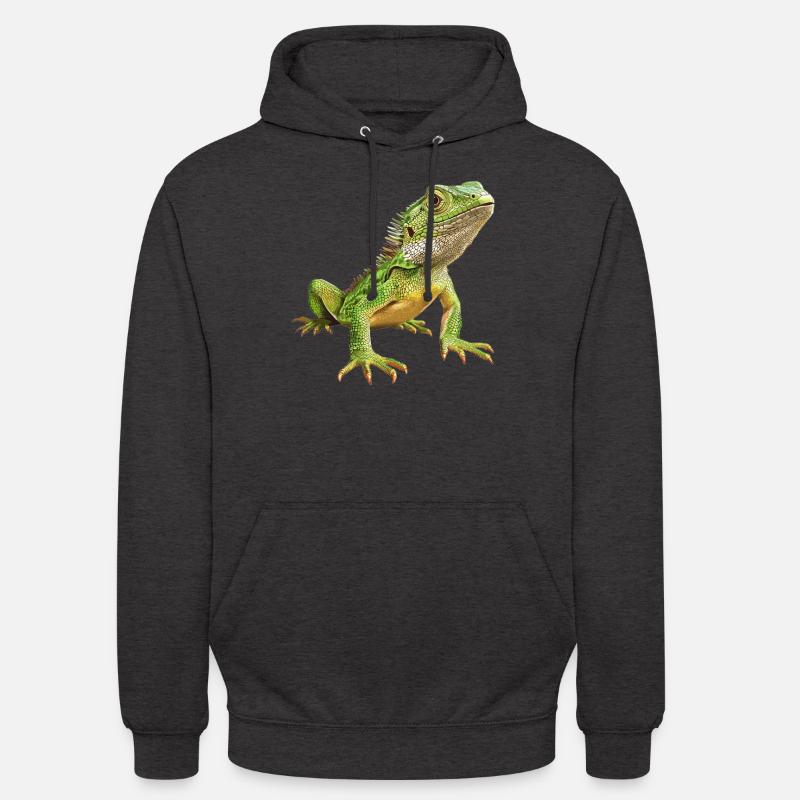 Eidechsen Eidechse - Unisex Hoodie - Anthrazit
