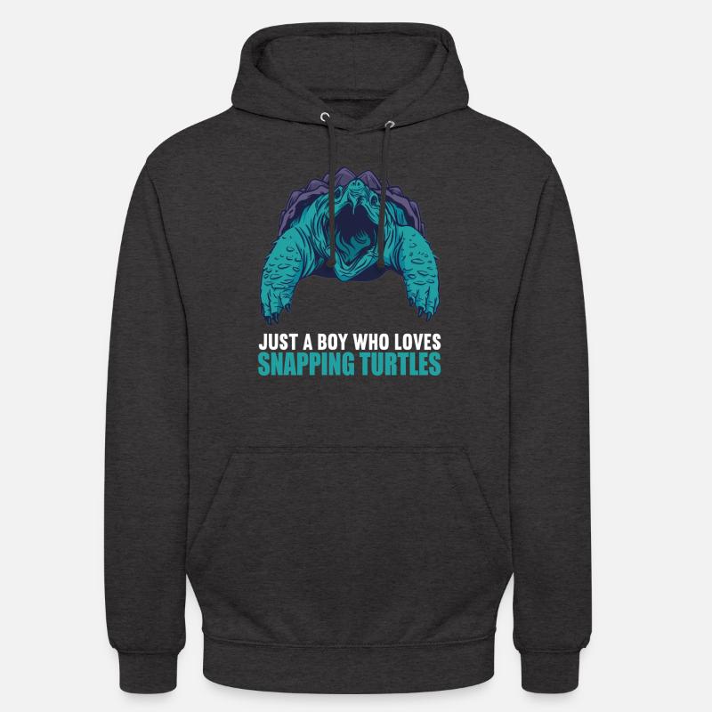 Snapping Turtles Snapping Turtle - Unisex Hoodie - charcoal grey