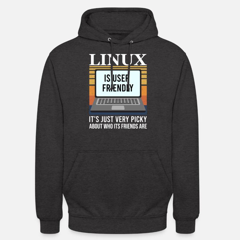 Linux Programmierung Cloud Computing - Unisex Hoodie - Anthrazit