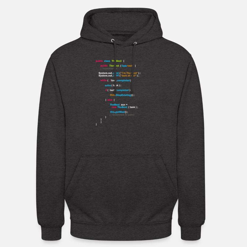 Programm Code - Unisex Hoodie - Anthrazit