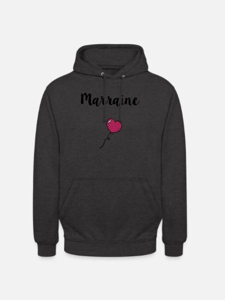 Patin Herz - Unisex Hoodie - Anthrazit