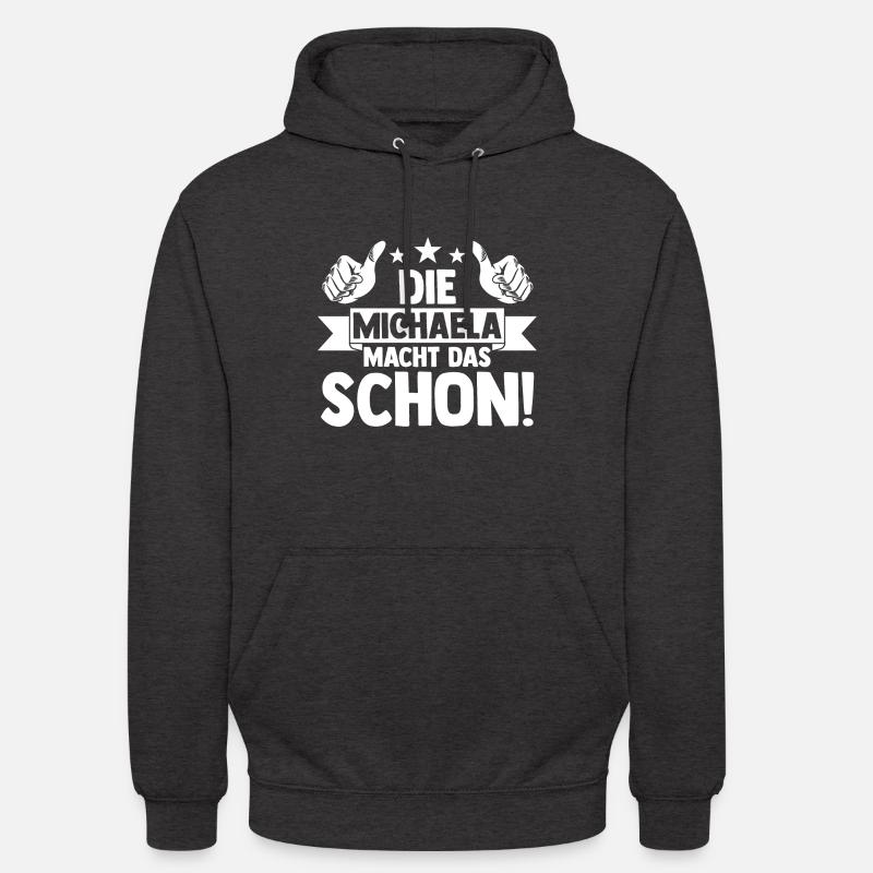 Michaela - Unisex Hoodie - Anthrazit