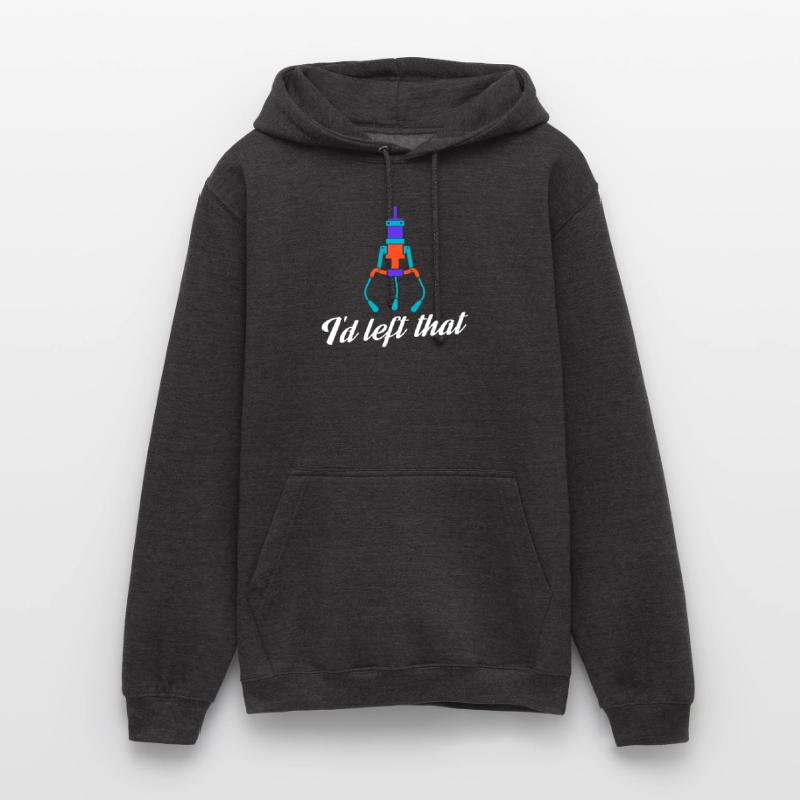 J’avais quitté ce jeu de grue de machine à griffes de prix Sweat-shirt à capuche unisexe