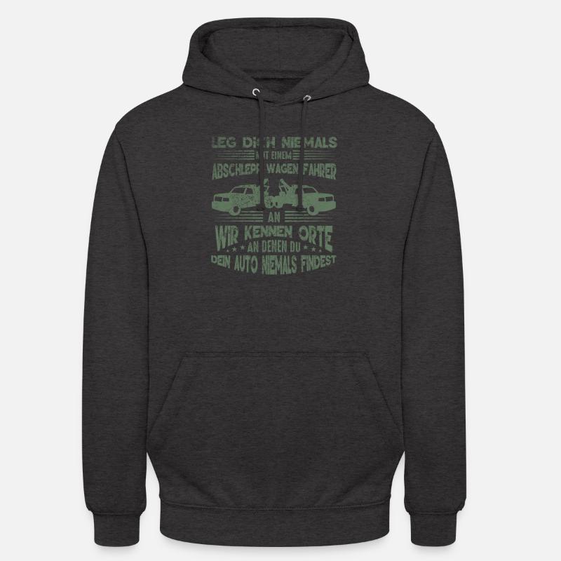 Abschleppdienst Geschenkideen - Unisex Hoodie - Anthrazit