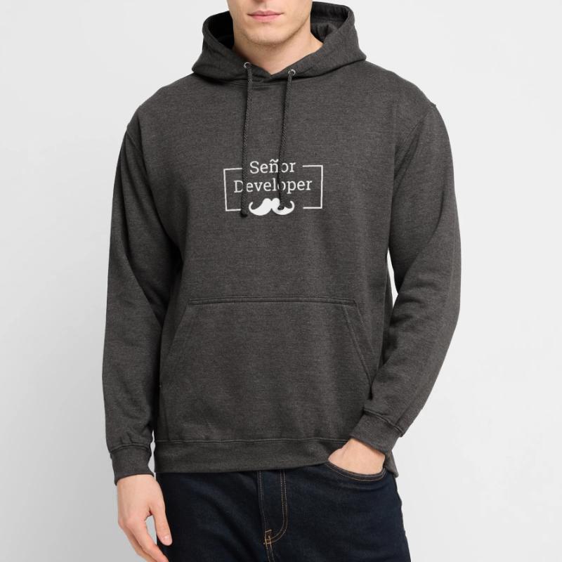 « Senor Developer, Senior Developer » | Programmeurs Sweat-shirt à capuche unisexe