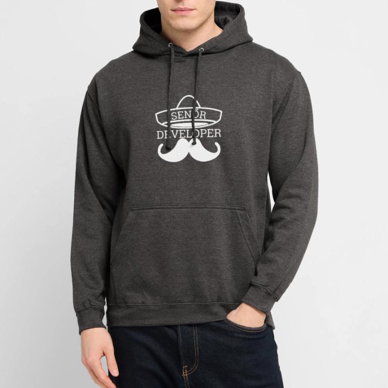 « Senor Developer, Senior Developer » | Programmeurs Sweat-shirt à capuche unisexe