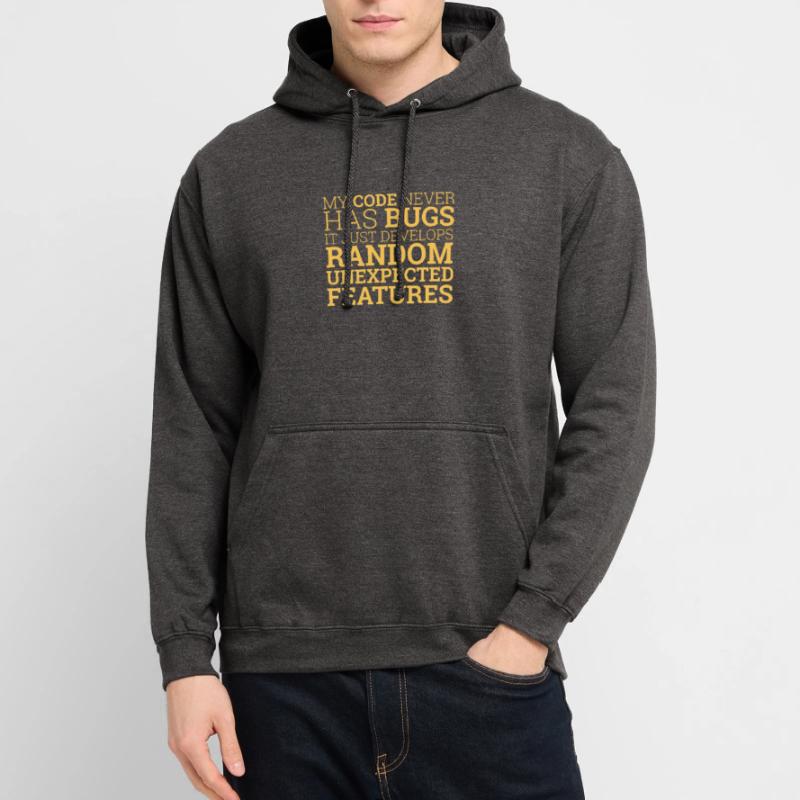 "Random unexpected features" | Programmierer Unisex Hoodie