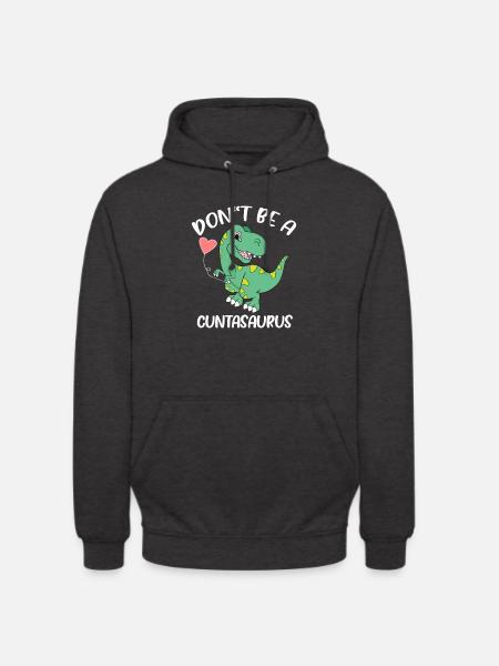 Dinosaurier - Unisex Hoodie - Anthrazit
