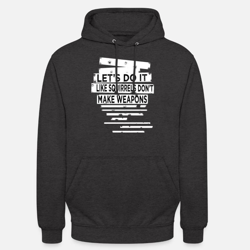 present present idea disarmament 60s - Unisex Hoodie - Anthrazit
