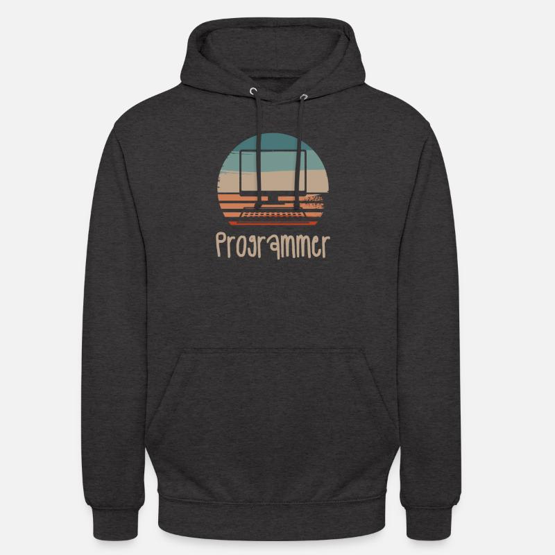 Retro Vintage Programmer Computer Programming Unisex Hoodie