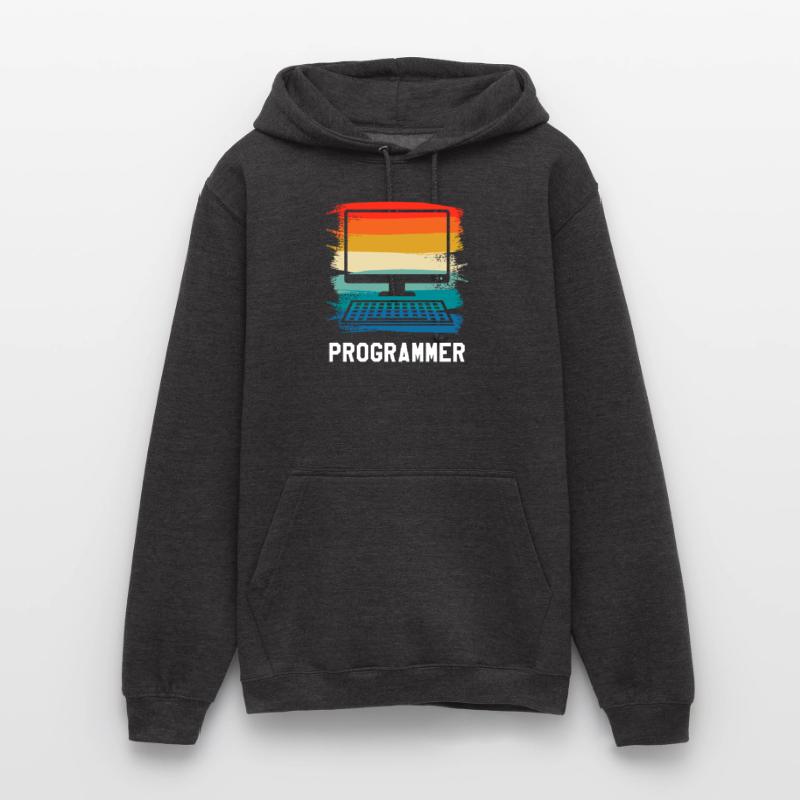 Retro Vintage Programmer Computer Programming Unisex Hoodie