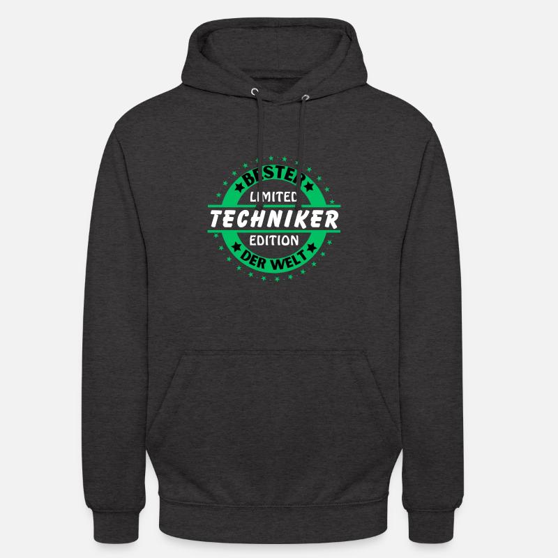 Bester Techniker der Welt - Unisex Hoodie - Anthrazit