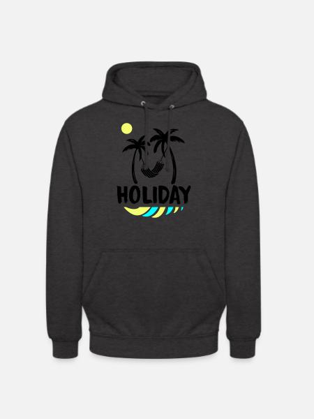 palms relax holiday - Unisex Hoodie - Anthrazit