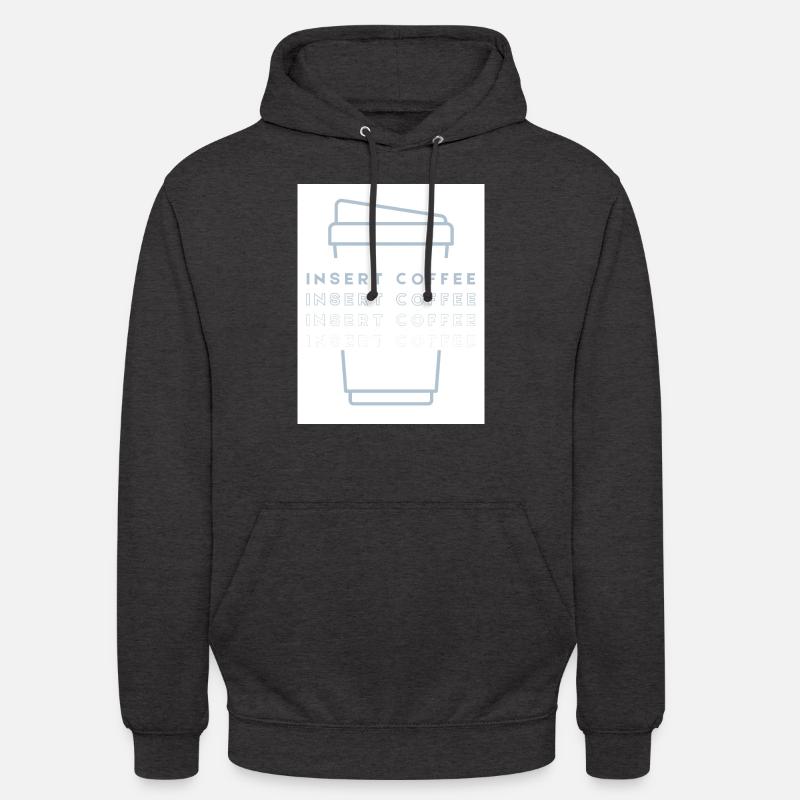 Insert Coffee Cup 2 LHBPHBBWT - Unisex Hoodie - Anthrazit