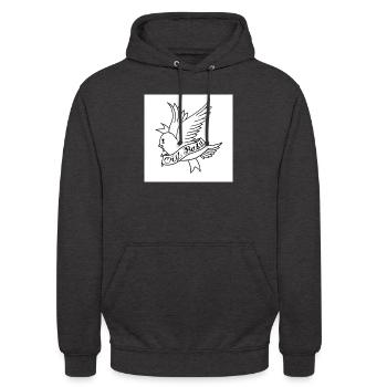 Cry Baby - Unisex Hoodie - Anthrazit - Vorne - Alina (178cm) & Michal (187cm)