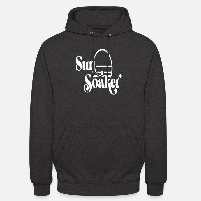 Sun Soaker Sun Beach Vacances - Sweat-shirt à capuche unisexe - charbon