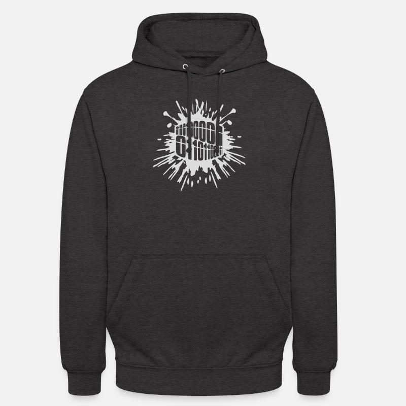 Langage de programme de code binaire Sweat-shirt à capuche unisexe