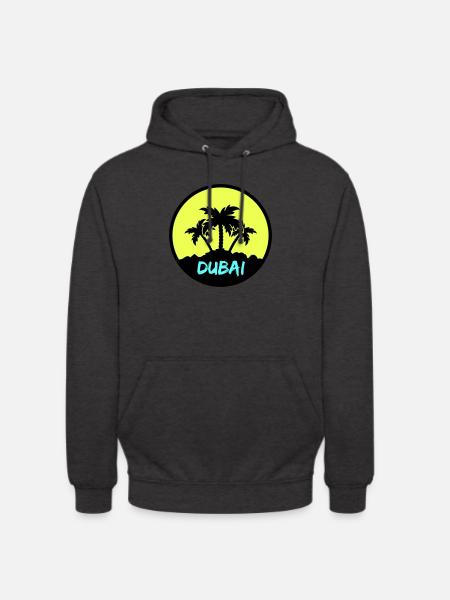 Dubai - Unisex Hoodie - charcoal grey