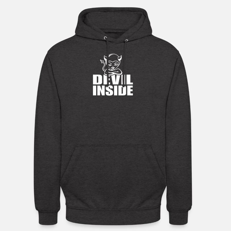 Devil-Inside - Unisex Hoodie - Anthrazit