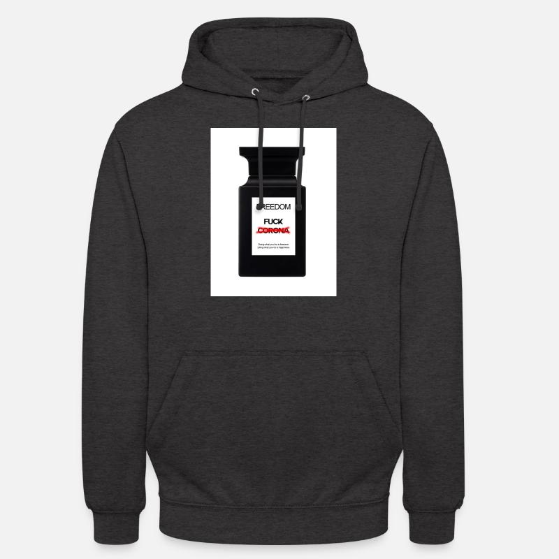 Odeur de liberté - Sweat-shirt à capuche unisexe - charbon