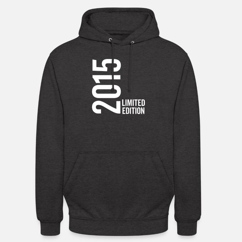 Édition limitée 2015 - Sweat-shirt à capuche unisexe - charbon