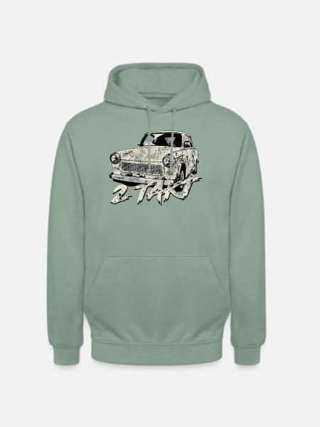 601 Papyrusweiss - Unisex Hoodie - Graugrün