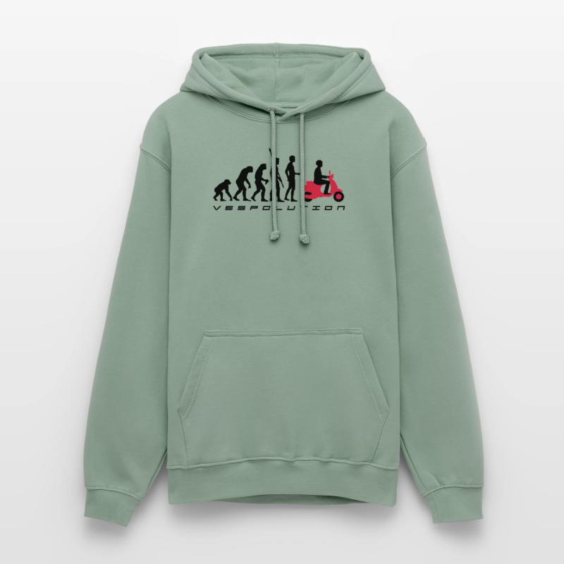 vespolution evolution__b_2c Unisex Hoodie