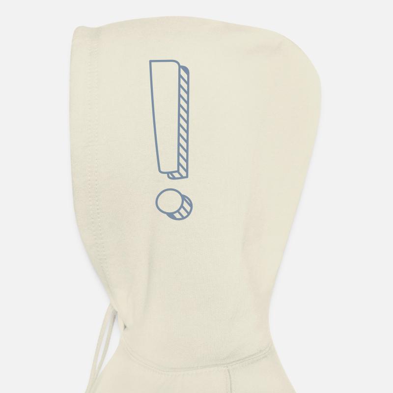 Exclamation mark with shadows Unisex Hoodie