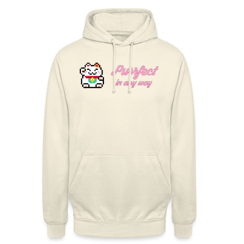 Purrfect in any way (Pink) - Unisex Hoodie