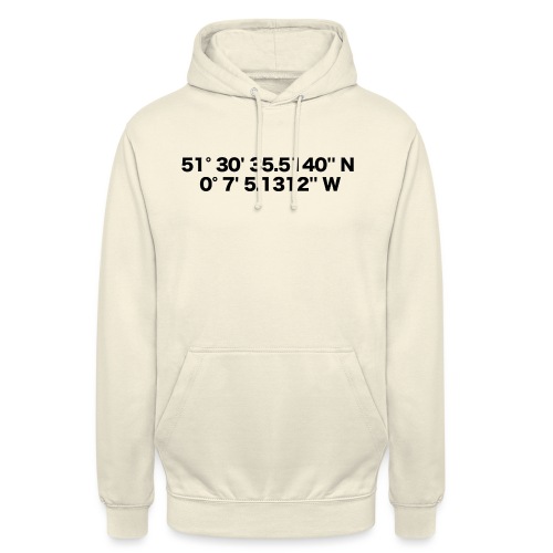 LONDON: Global Positioning System - Unisex Hoodie