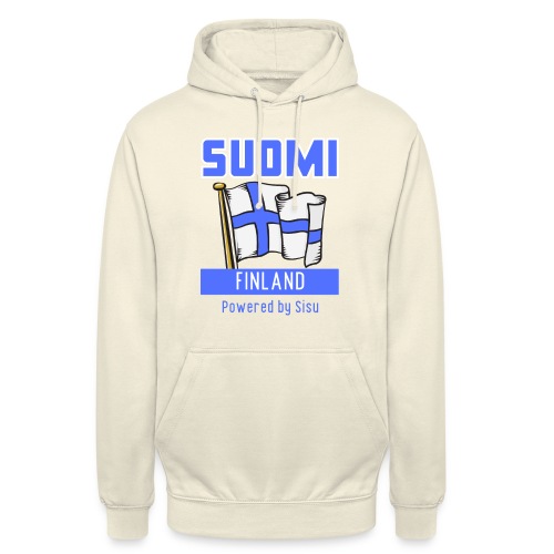 Suomi Finland powered by Sisu - Huppari ”unisex”
