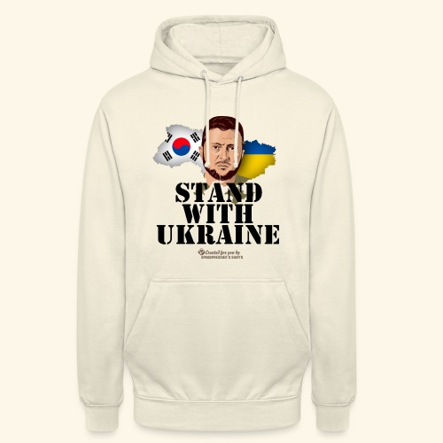Südkorea Stand with Ukraine - Unisex Hoodie