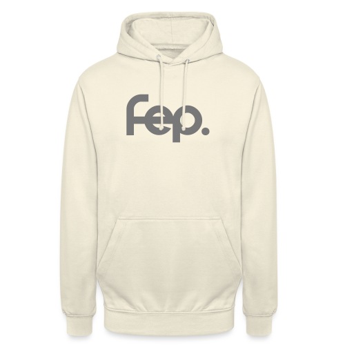 FEP logo gray - Unisex Hoodie