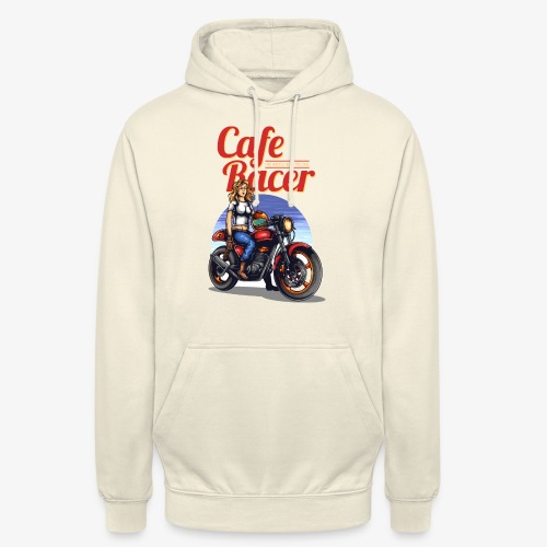 Cafe Racer - Sweat-shirt à capuche unisexe