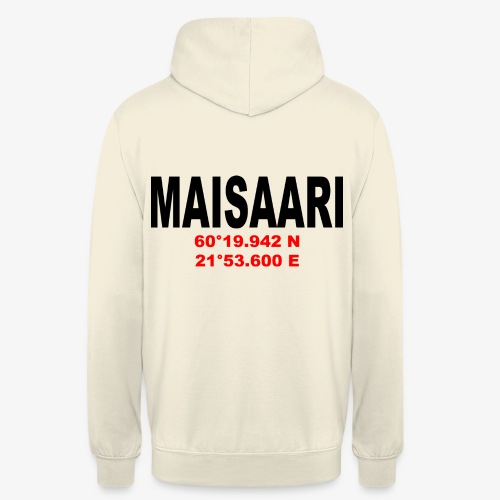 Maisaari - Unisex-huppari