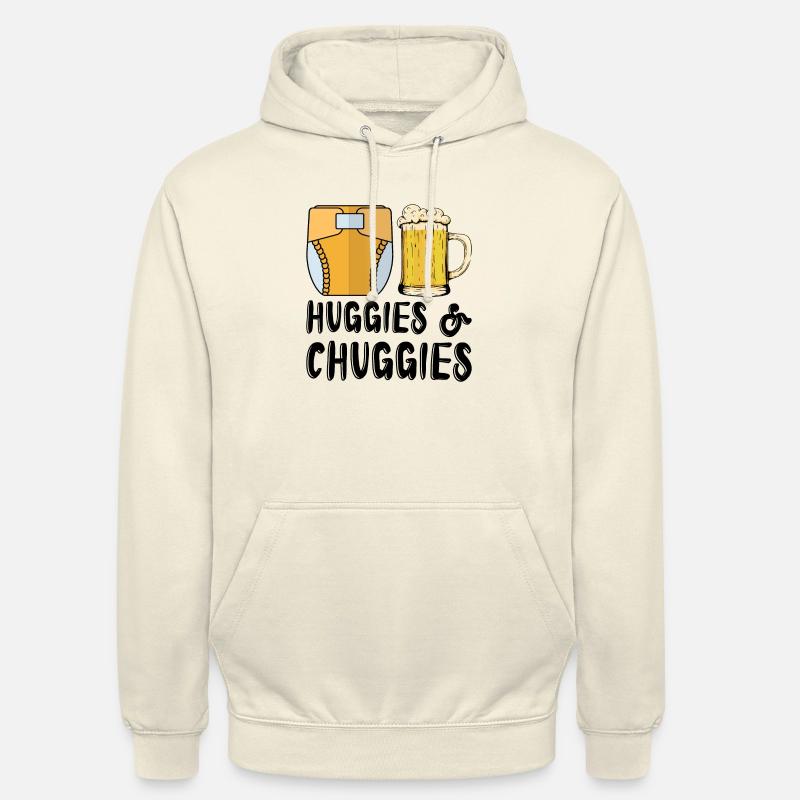 Huggies et Chuggies 14 - Sweat-shirt à capuche unisexe - vanille