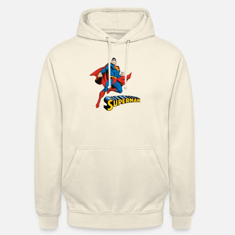 Superman Pose manches longues Enfant - Sweat-shirt à capuche unisexe - vanille
