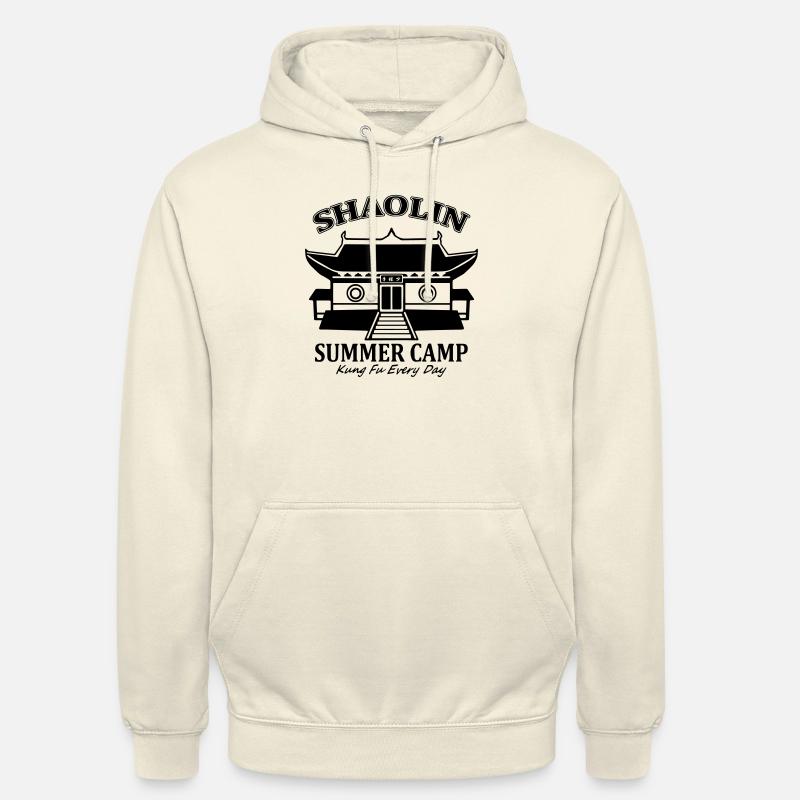 Shaolin Summer Camp - Sweat-shirt à capuche unisexe - vanille