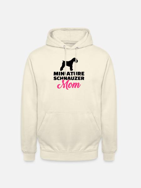 Zwergschnauzer - Unisex Hoodie - Vanille-Milchshake