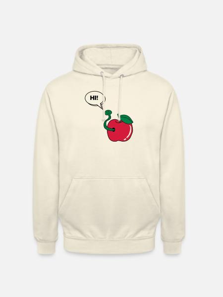 wurm_hi_02 - Unisex Hoodie - vanilla